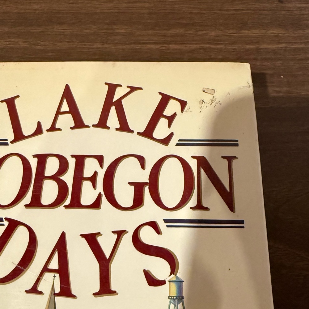 Lake Wobegon Days by Garrison Keillor (1985) Vintage
Hardcover Book Early Print - Picture 2 of 5